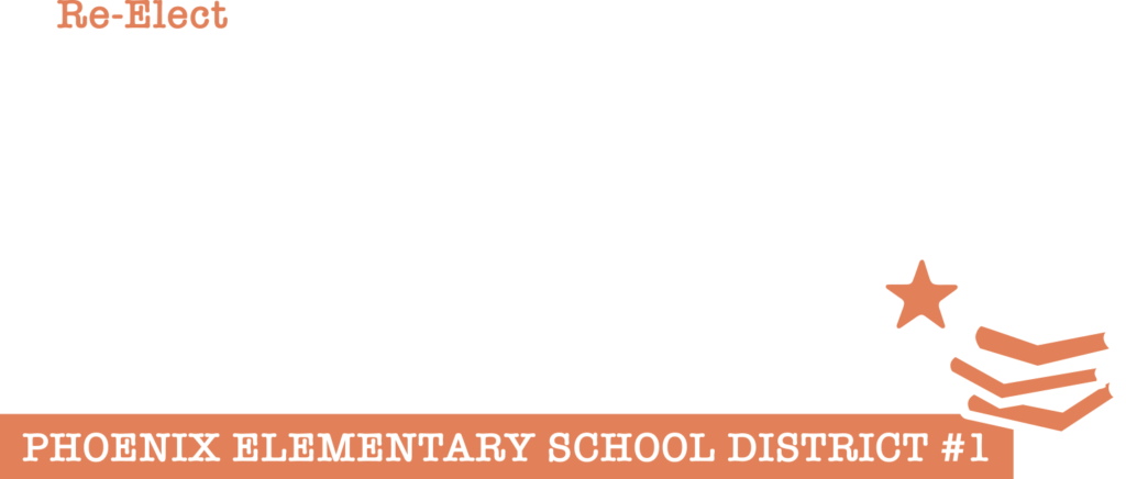 Jessica Bueno for School Board White Logo